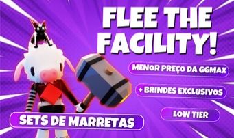 Sets de Marretas do Flee the Facility Baratinhos + Brinde | Marretão - FTF