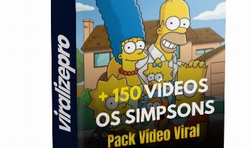 PACK 150 VÍDEOS OS SIMPSONS PREVISÕES E HUMOR [DUBLADO]