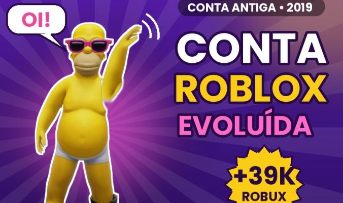 Conta Roblox 2019 | +39K Robux Gastos | Muitos Itens UGC e Animações