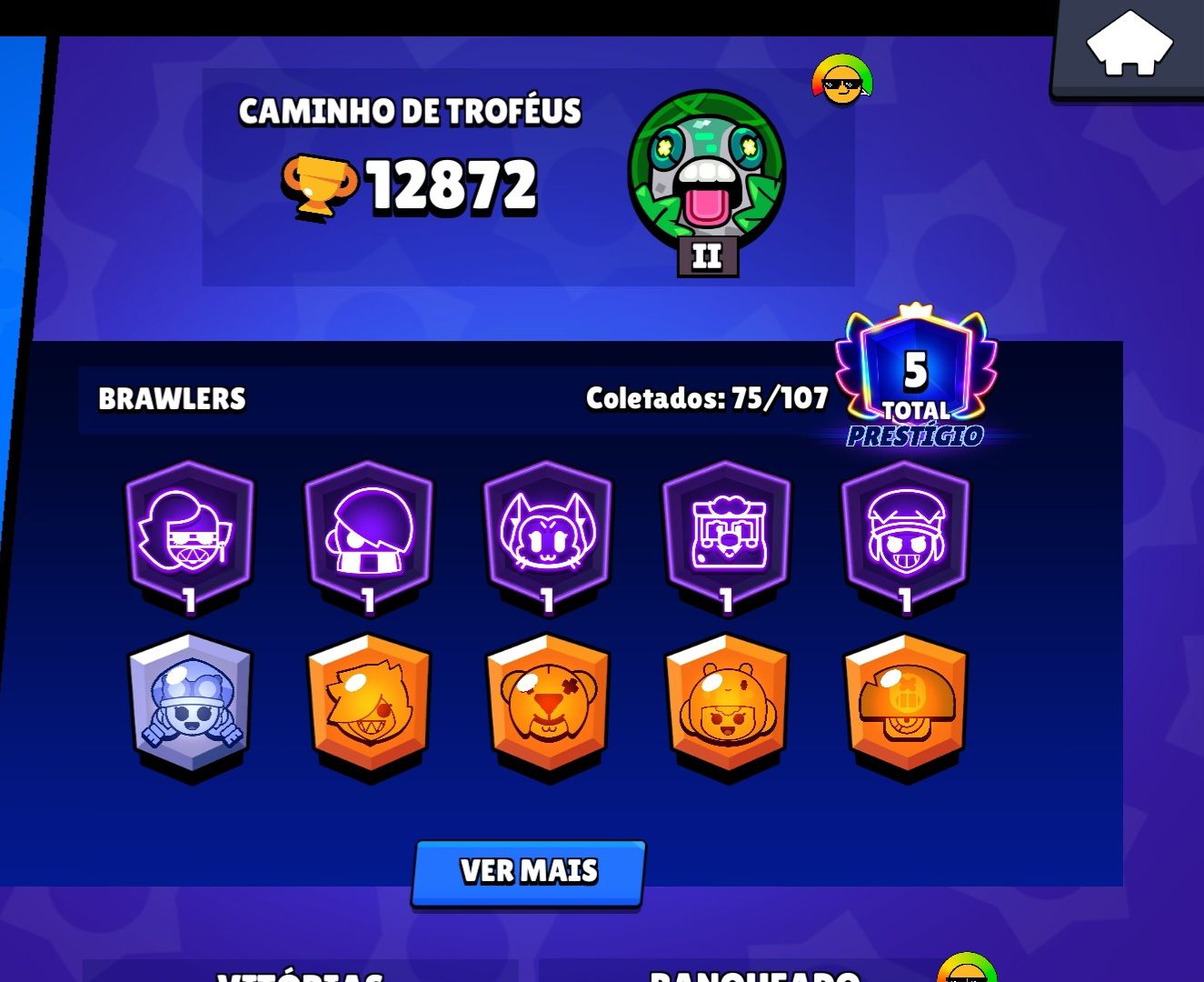 Conta de Brawl Stars Iniciante