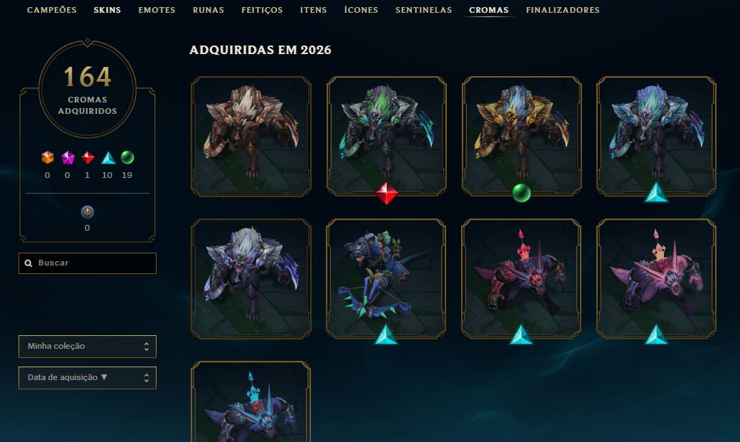 Conta de lol RARA nvl945 com 507 skins FULL ACESSO (SKIN RIVEN 2012)