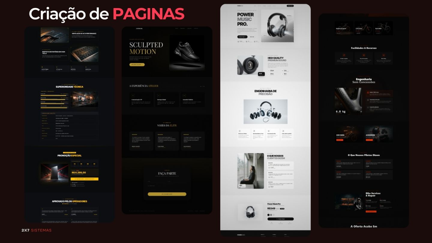 CRIO SITES PROFISSIONAIS E RESPONSIVOS | DESENVOLVIMENTO WEB