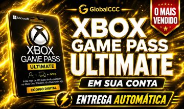 XBOX GAME PASS ULTIMATE + BRINDE - NA SUA CONTA - PC/CONSOLE/NUVEM - GAMEPASS