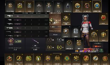 CONTA PUBG T5-LVL500[11 PROGRESSIVE]+[3CROMA]+4SMOKE + 5BERICO +PISTOLA DE SMOKE