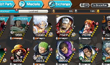 CONTAS ONE PIECE BOUNTY RUSH