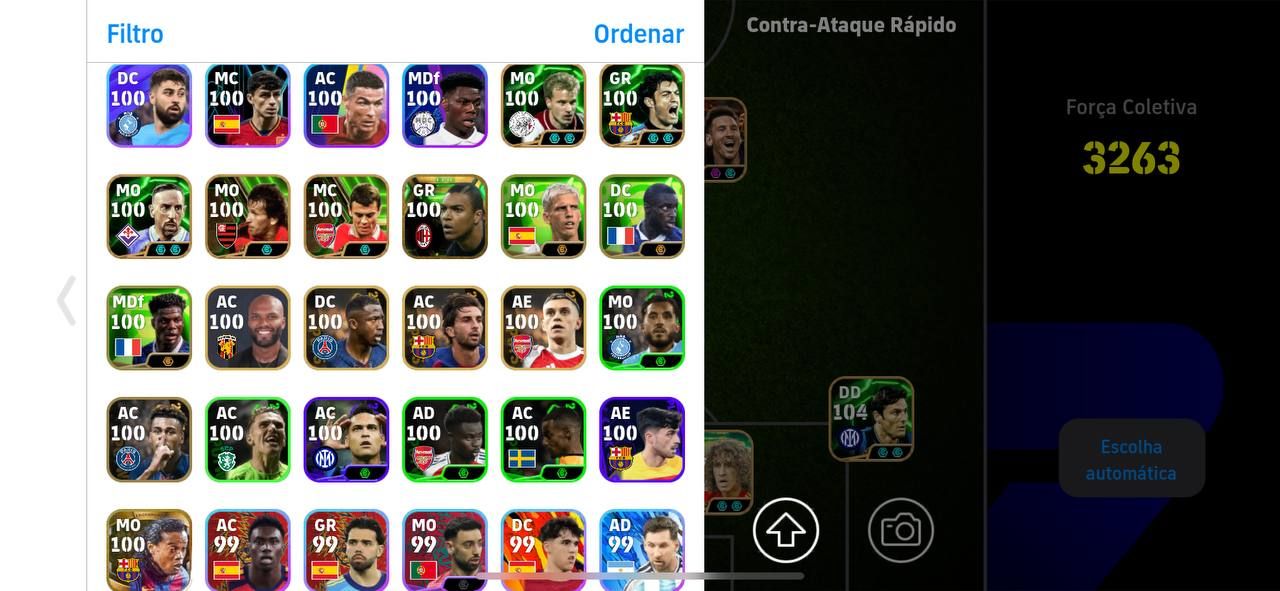 CONTA SEMI-FULL! MESSI 108 BLITZ + NEYMAR 2015 + NEDVED 106 + PIQUE 107 E+++++!