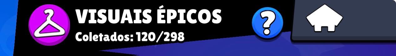 CONTA BRAWL STARS 65K TROFÉUS | 324 SKINS | 96 BRAWLERS | 6 PRESTÍGIOS | SKINS