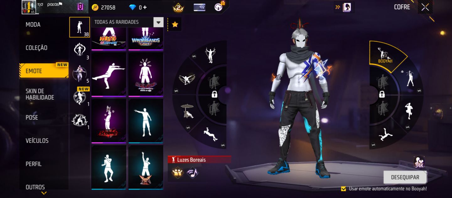 Conta free fire