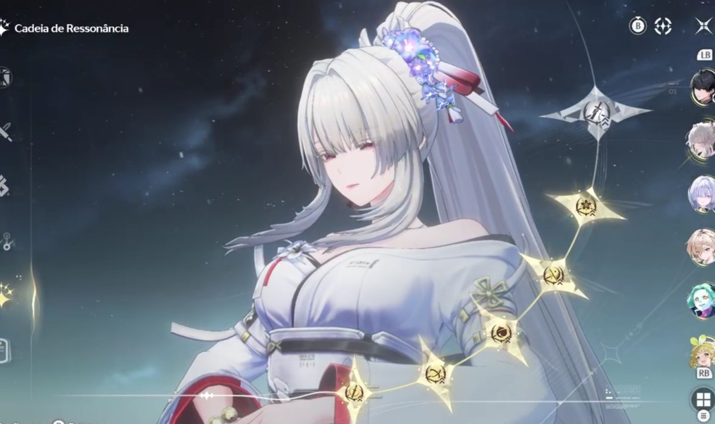 Conta com Hiyuki S5R1 + Diversos Personagens e Armas T5