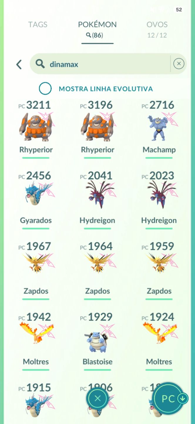 POKEMON GO CONTA LV75 TOP