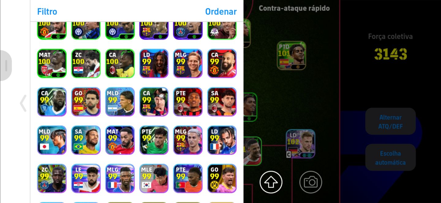 Conta de Efootball, para vc que quer começar bem!