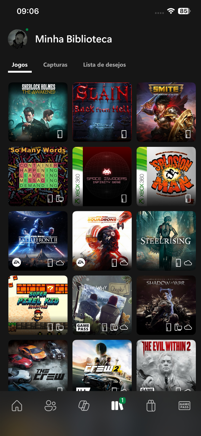 Conta Xbox premium 190 jogos