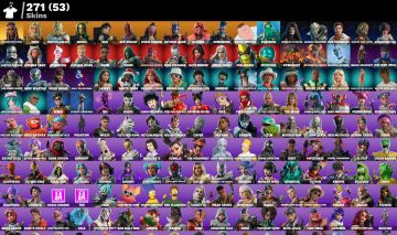 Conta de fortnite com skins e picaretas tryhard