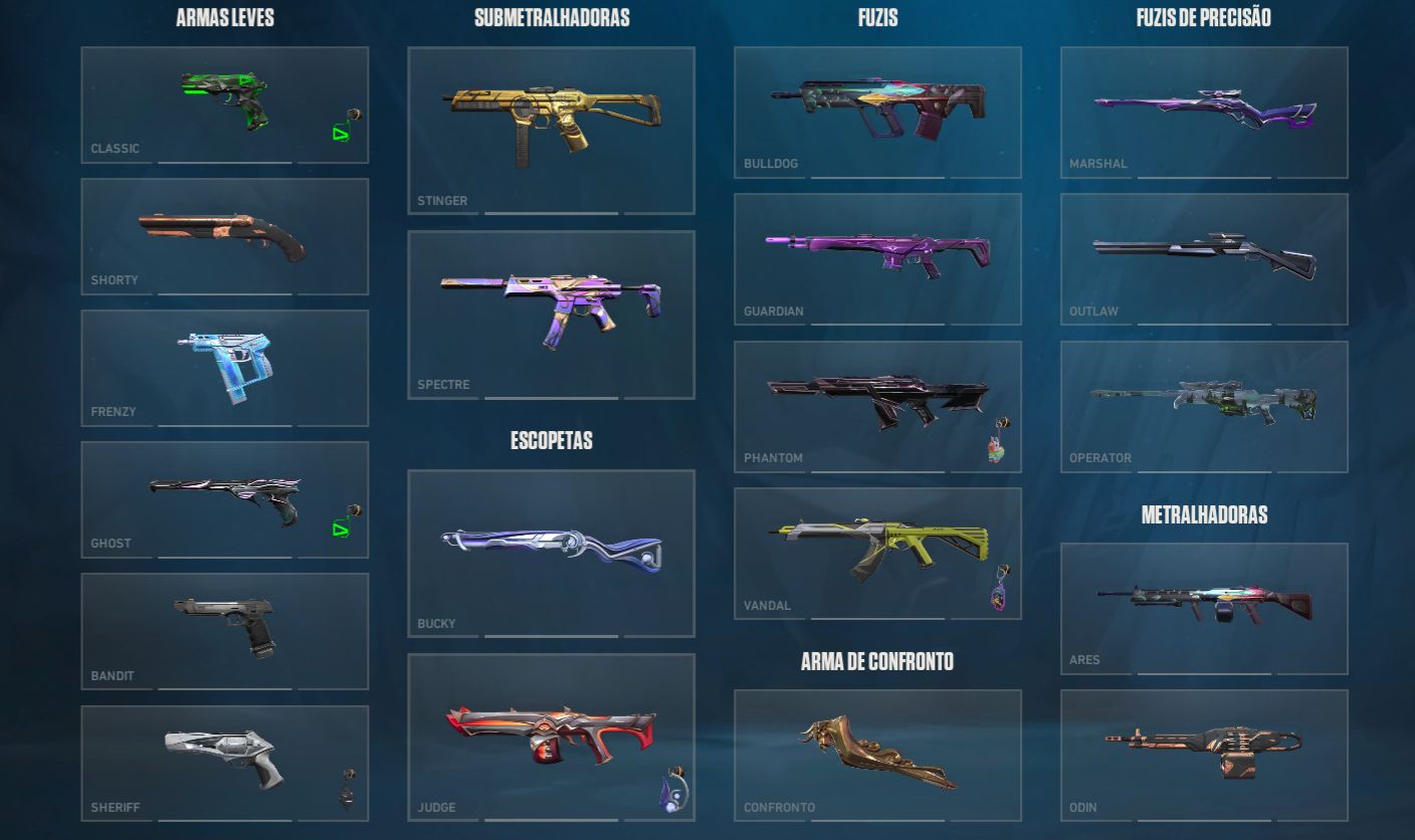 CONTA DE VALORANT COM SKINS MMR BOM.