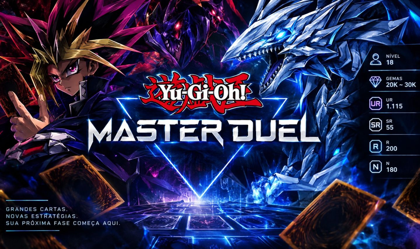 CONTA YU-GI-OH! MASTER