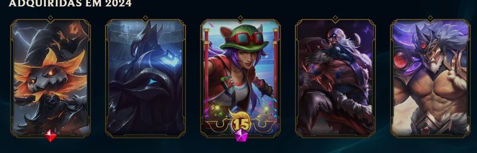Conta League Of Legends histórico GOLD