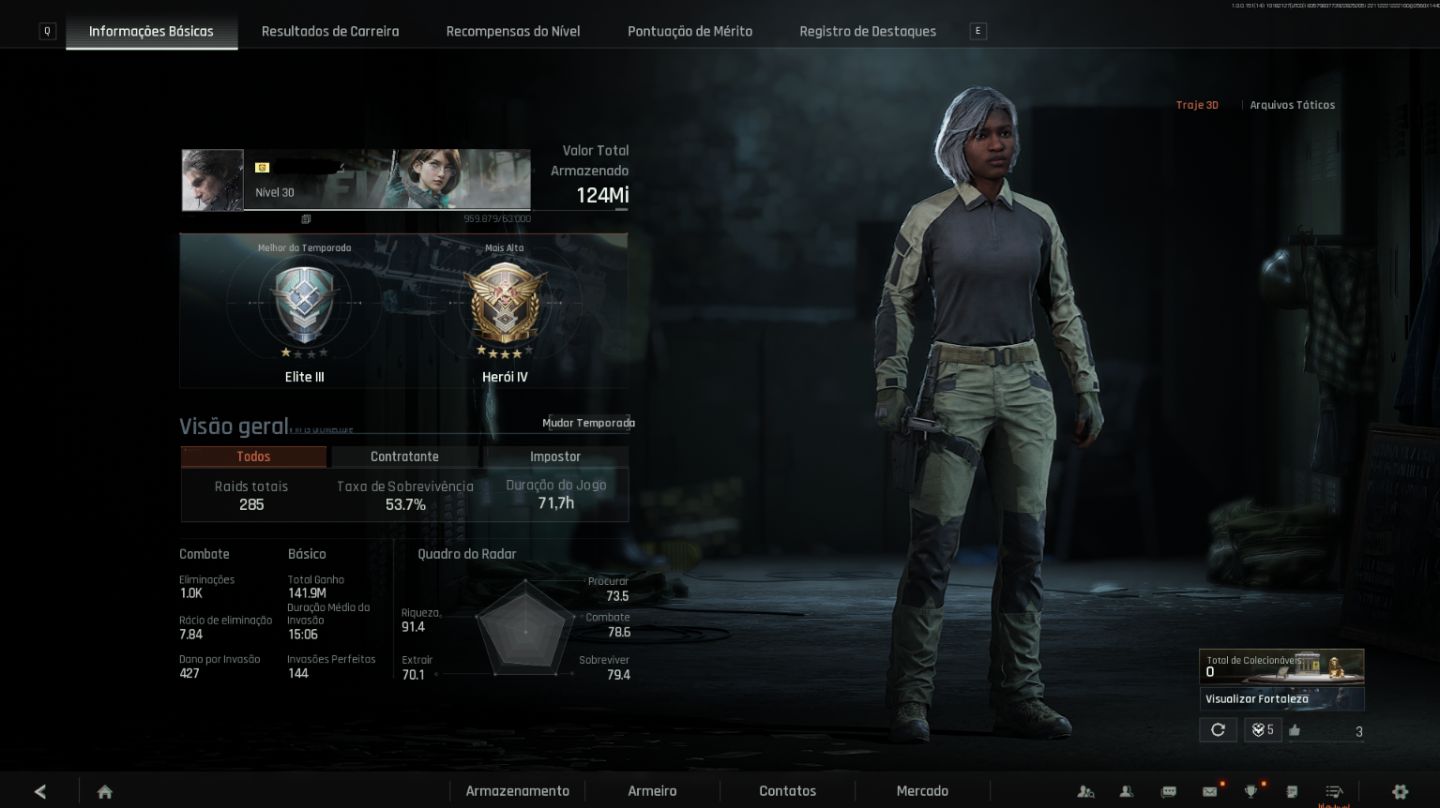 Conta Arena Breakout Pc Full Acesso - Nvl30 - 100M Koen - Muitas Skins