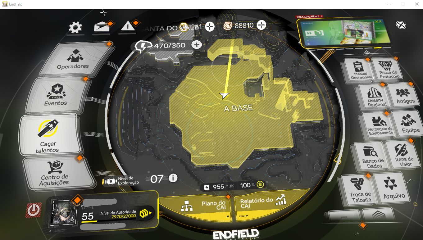 [Conta] Arknights: Endfield - Tangtang + Arma Assinatura + 112.000 Ourubis