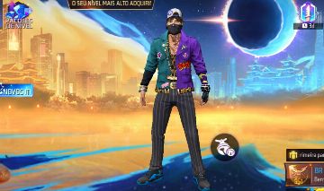 CONTA DE FREE FIRE DUNK MASTER LEVEL 53 E ETC