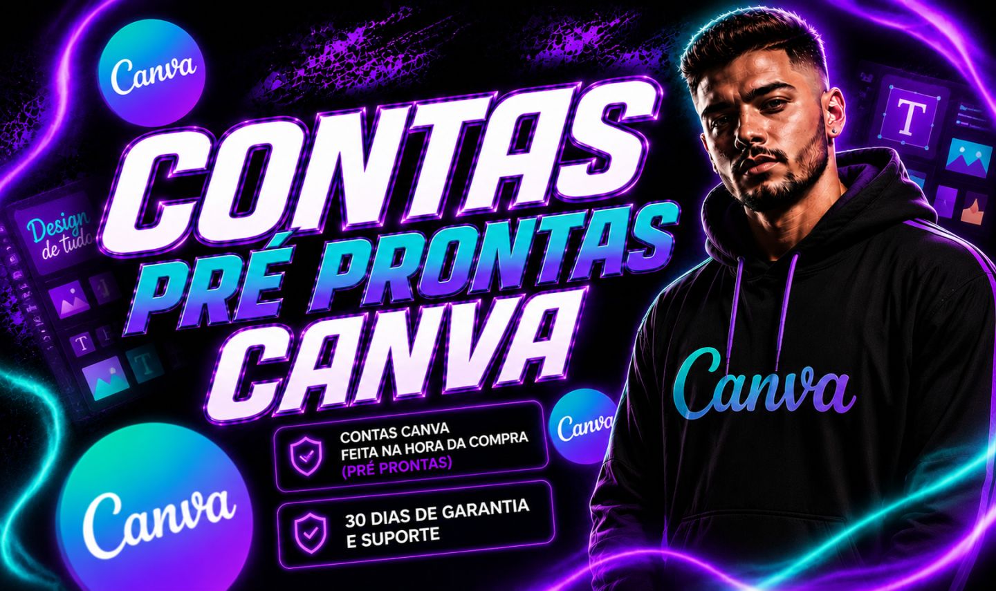 (LEIA A DESCRIÇÃO) CANVA PRO 7 DIAS