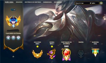 SKIN LENDÁRIA DEUS-REI DARIUS + [ QUASE 100 SKINS HABILITADAS ] + [ TROCA NICK ]
