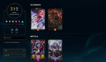 Conta 2013 pessoal Lol e Vava-AllChamps-526lv-312skins-diamond2-167k BE
