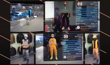Conta GTA V PS5 BILHONARIA LVL 459/365 7 bilhões corridinha Full mod trajes mod