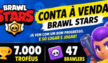 Conta brawl stars 7k troféus