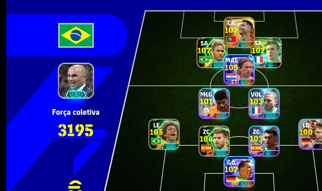 CONTA COM NEYMAR + CRISTIANO RONALDO BIG TIME+MODRI+MARCELO+PIQUÉ+MANUEL NEUER