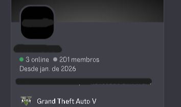 Venda de Servidor de Discord com 200 Membros