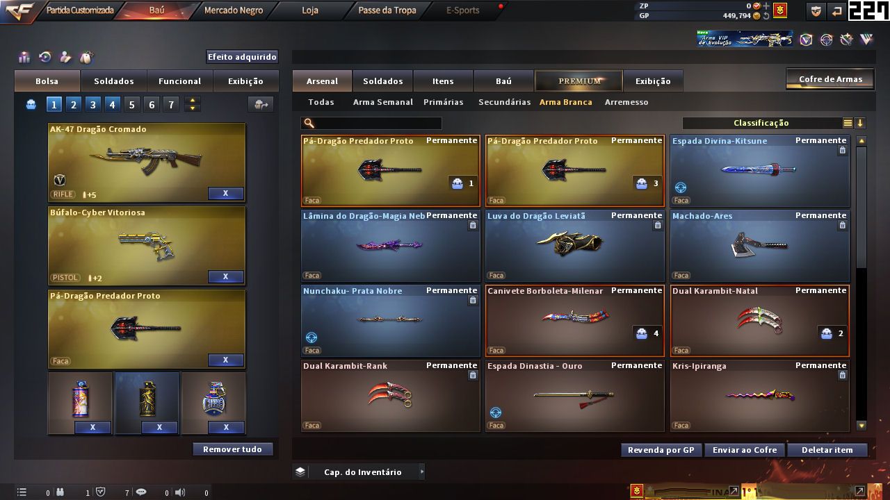 CONTA CFAL 13ANOS GENUINA ITENS RAROS - COD MIZKI