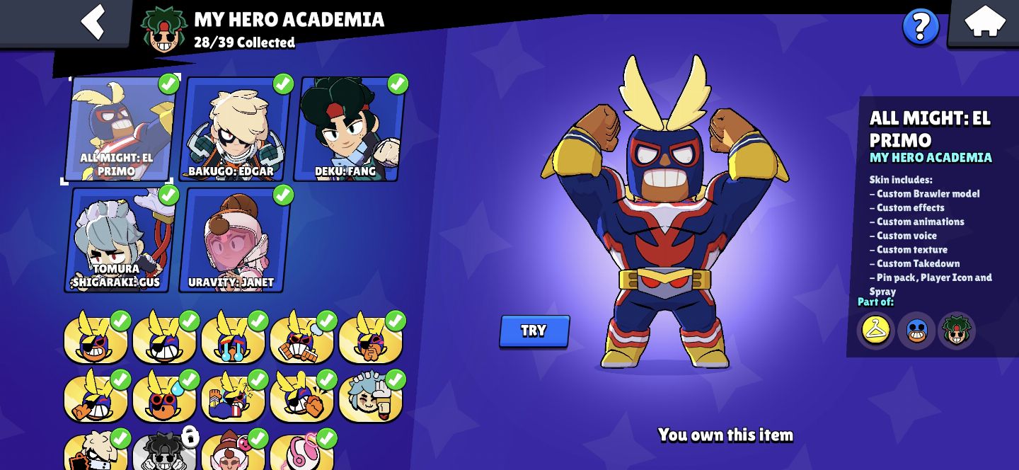 CONTA BRAWL STARS PERFEITA