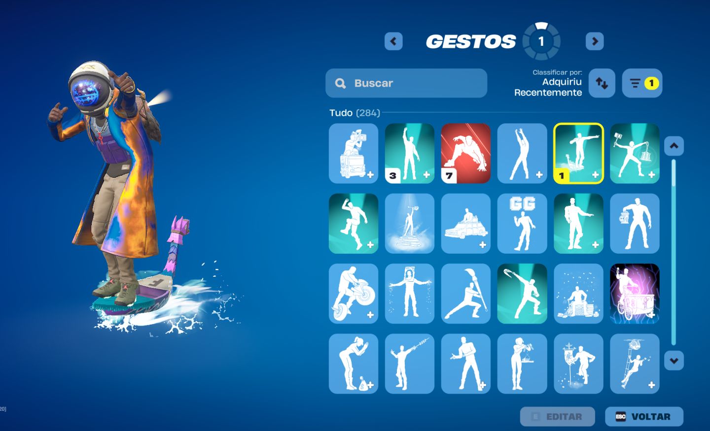 Conta OG Fortnite (Cap 1 Season 6+ Itens raros + Salve o mundo)