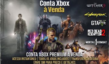 Conta boa com jogos Xbox séries S com Conta Fortnite