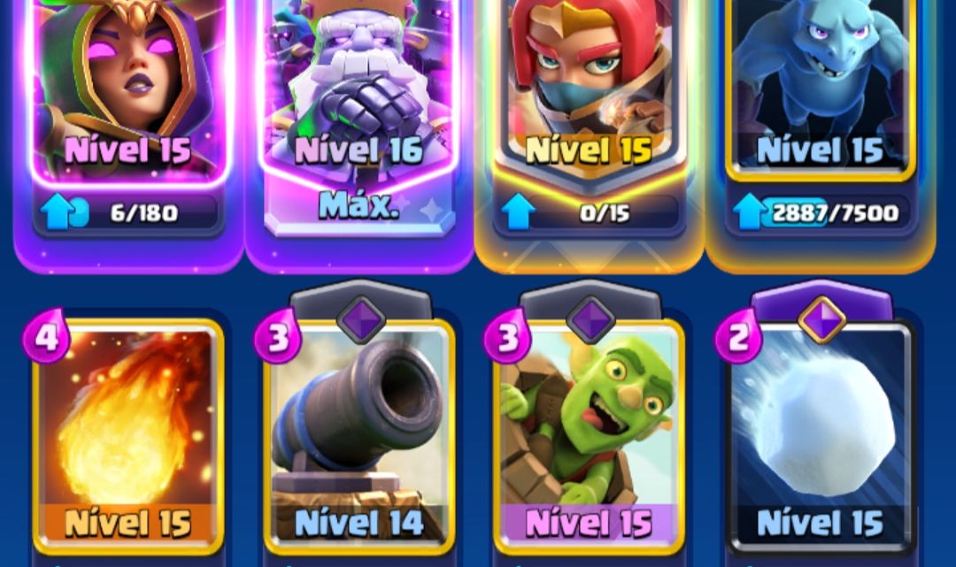 CLASH ROYALE (PASSE ATUAL ATIVO) ALTAMENTE GEMADA +12 MIL TROFÉUS