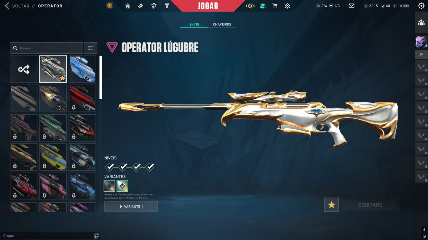 Conta Valorant Bundle Champions 25, Bundle Lunar 26, etc... (LEIA A DESCRIÇÃO)