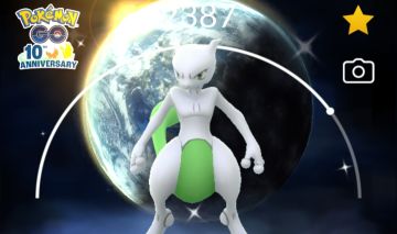 MewTwo Shundo Com Fundo Especial Aniversário 10Anos