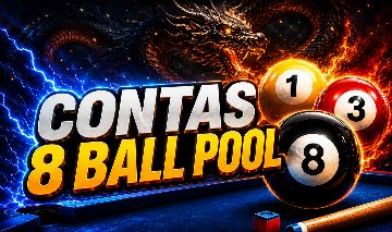 MAÍS BARATO--CONTAS 8 BALL POOL+ FICHAS ENTREGA AUTOMÁTICA.. LEIAM A DESCRIÇÃO