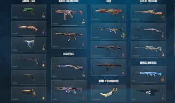 RAPIDO Conta Valorant com muitas skins e passes