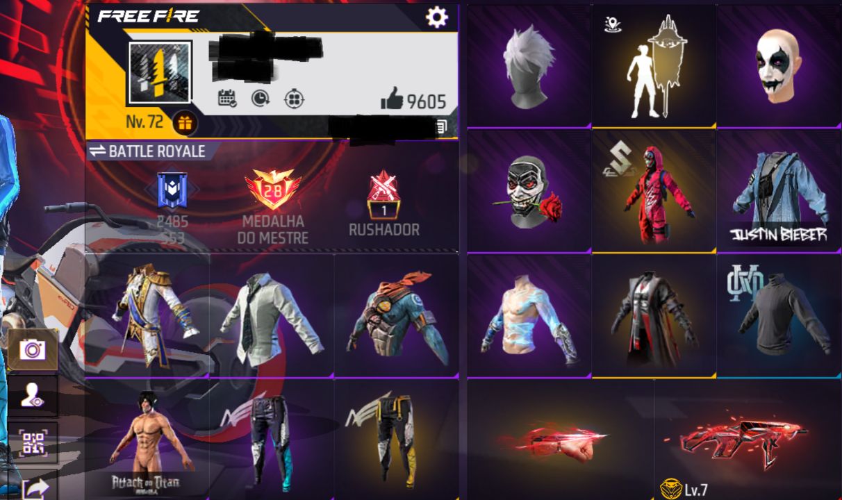 PRIME 7 | XM8 E UMP ATT 2X VEL | 5 ARMAS EVOLUTIVAS | 4 PUNHOS | ANGELICAIS