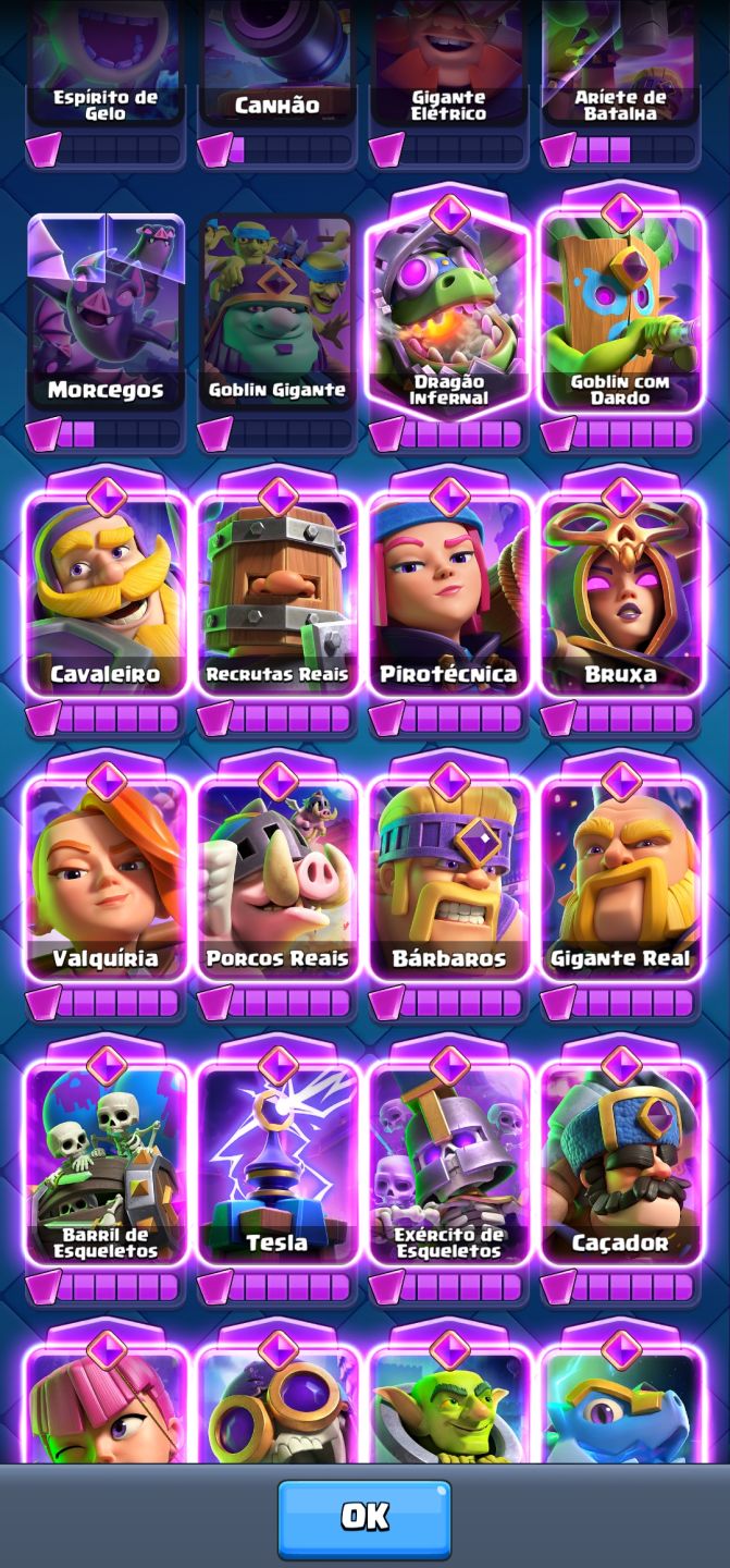 Conta Clash Royale