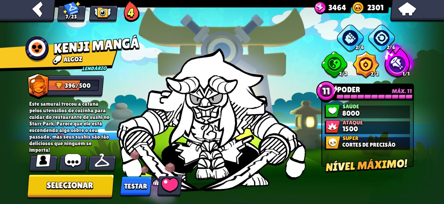 Conta de Braw stars, com skins raras e 32K de trofeus