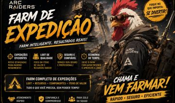 FARM PARA EXPEDIÇAO DE ARC RAIDERS