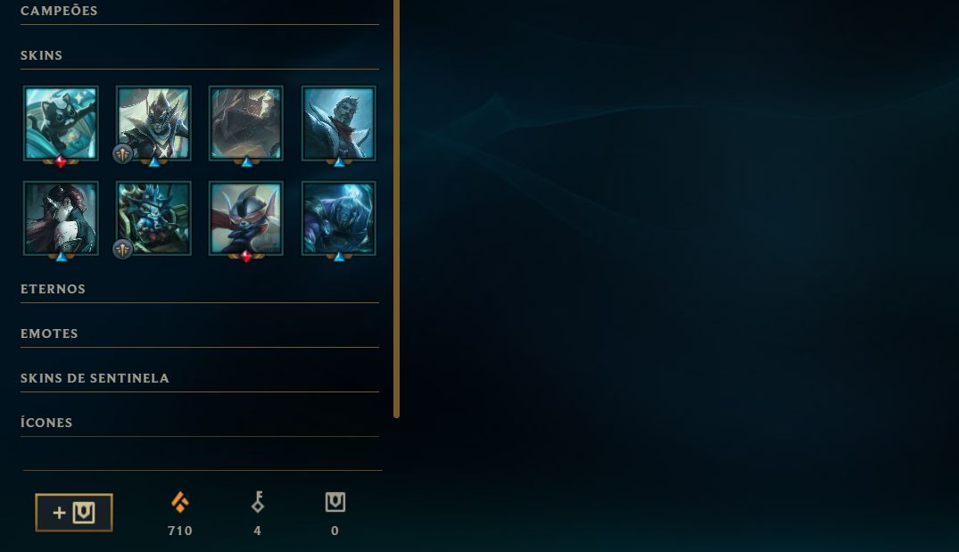 SMURFS MMR ALTO | FULL ACESSO | LVL 30+ SERVIDOR BR