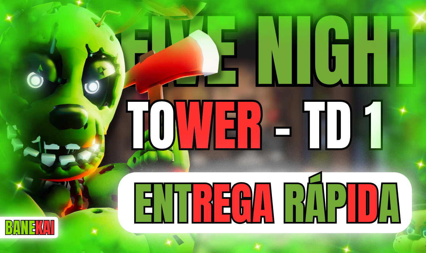 Five Nights TD 1 | Unidades - [ENTREGA RÁPIDA]