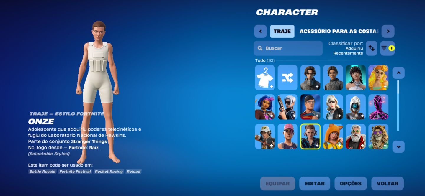 CONTA DE FORTNITE