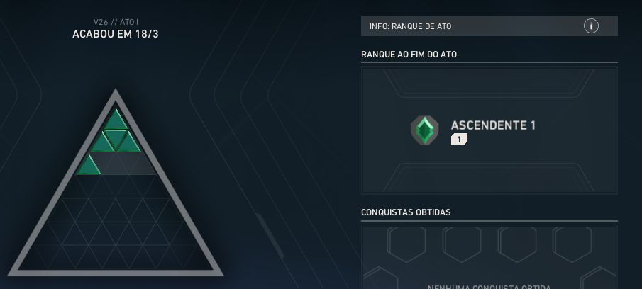 Conta diamante/ascendente sem skins