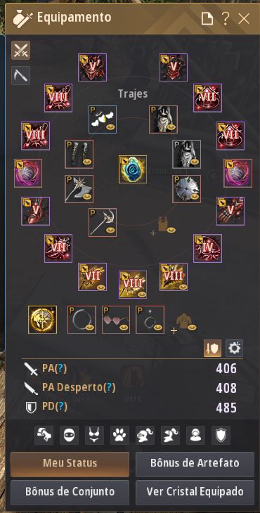 Conta Black Desert End game
