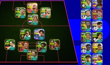 Conta efootball completinha 3280 de força!