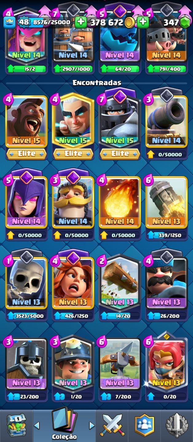1 x Conta Clash Royale 9500 troféus